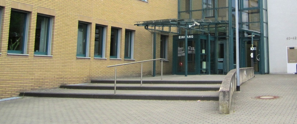 Eingang des Amtsgerichts